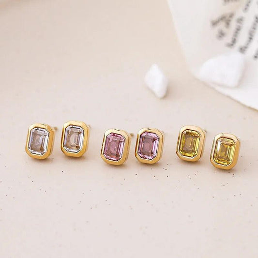 Retro Stone Studs