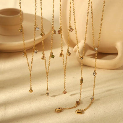 Dainty Crystal Necklace