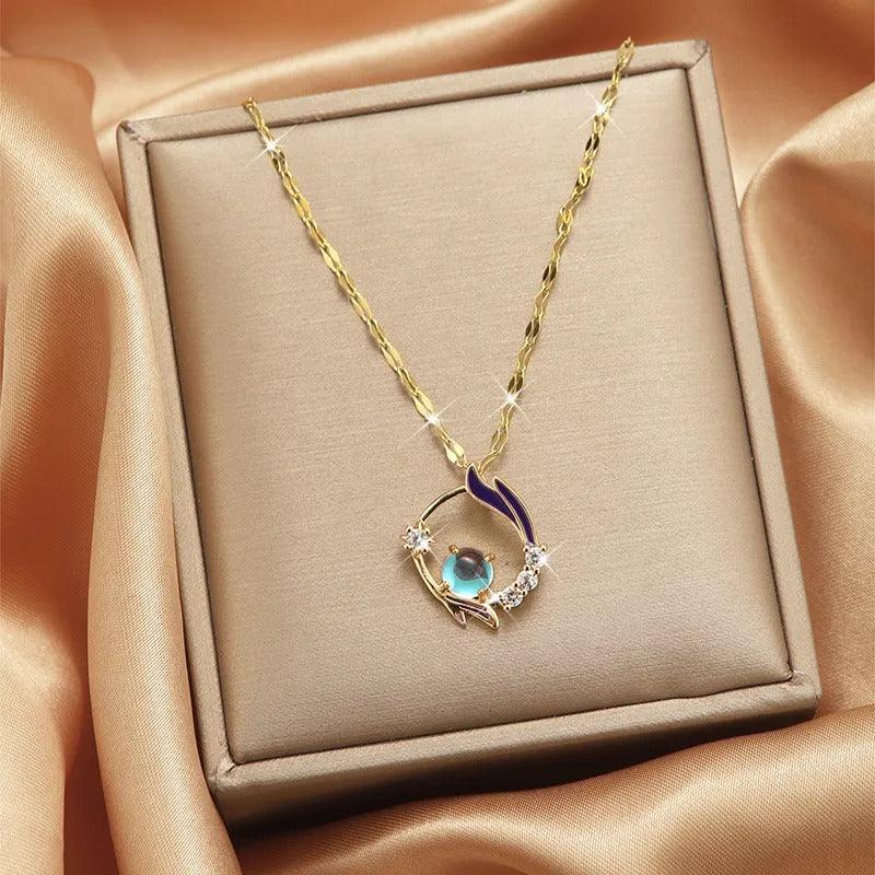 Delicate Opal Necklace