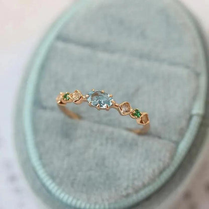 Dainty Crystal Ring