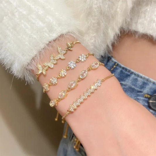 Crystal Drawstring Bracelets